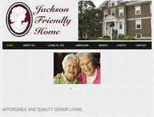Tablet Screenshot of jacksonfriendlyhome.org
